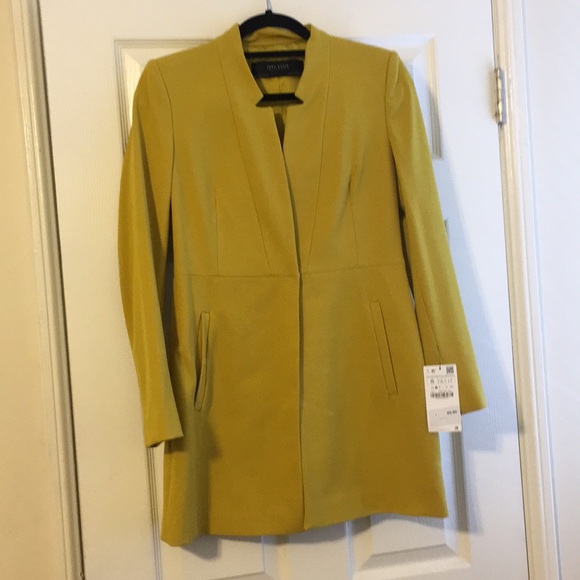 Zara Jackets & Blazers - Zara Yellow Coat